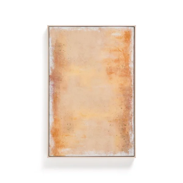 Kave Home Schilderij Selnar 60 x 90cm - Geel