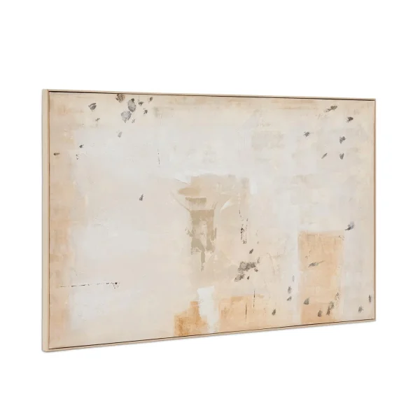 Kave Home Schilderij Silpa 200 x 120cm - Donker beige