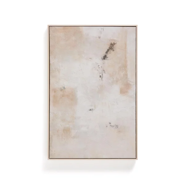 Kave Home Schilderij Silpa 60 x 90cm - Beige