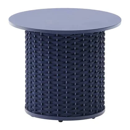 Kave Home Sedalis Bijzettafel - Blauw