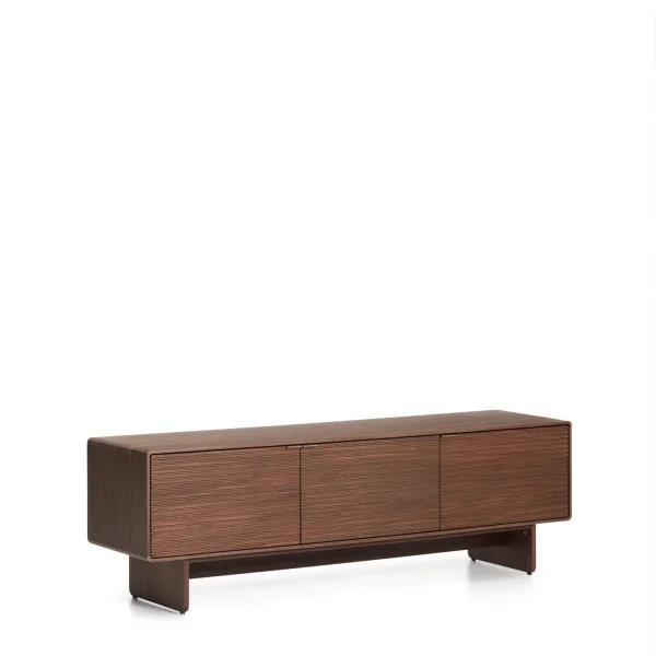 Kave Home TV-meubel Norlen Walnootfineer, 150cm - Bruin