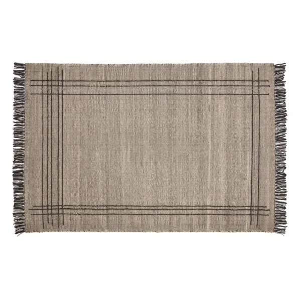 Kave Home Vloerkleed Eneo Wol, 160 x 230cm - Beige