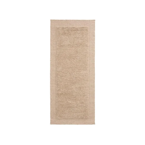 Kave Home Vloerkleed Marely Wol, 80 x 200cm - Beige