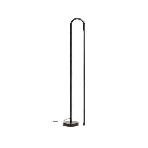 Kave Home Vloerlamp Bow - Zwart