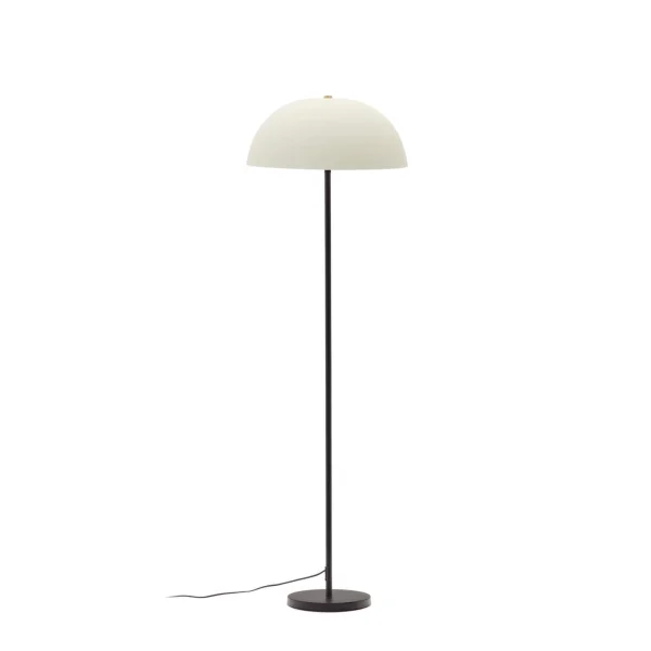 Kave Home Vloerlamp Nibla Kleipatroon - Wit