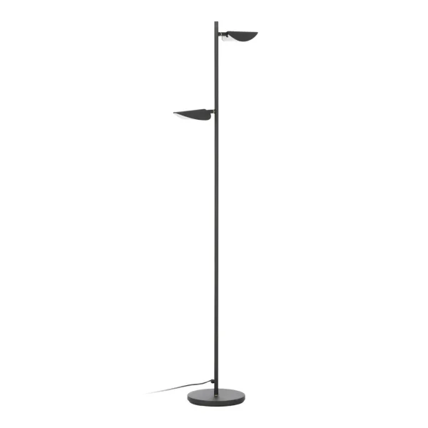 Kave Home Vloerlamp Veleira - Zwart