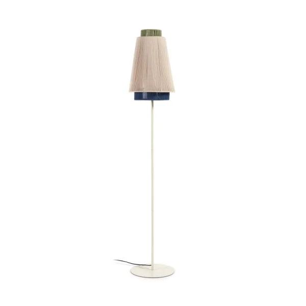 Kave Home Vloerlamp Yuvia 163cm, Jute - Meerkleurig