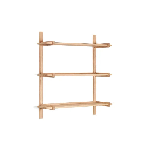 Kave Home Wandrek Sitra Eikenhout, 98cm hoog - Bruin