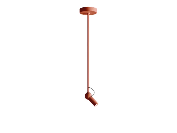 KDLN - Bird Wand/Plafondlamp w/2 Rod H3,5+H20,5 Brick Red KDLN