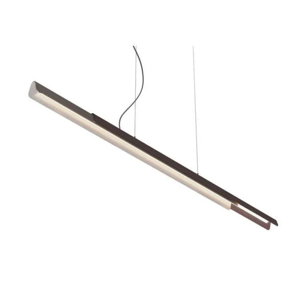kdln - Dala Linear Hanglamp 3000K Dark Grey/Wood