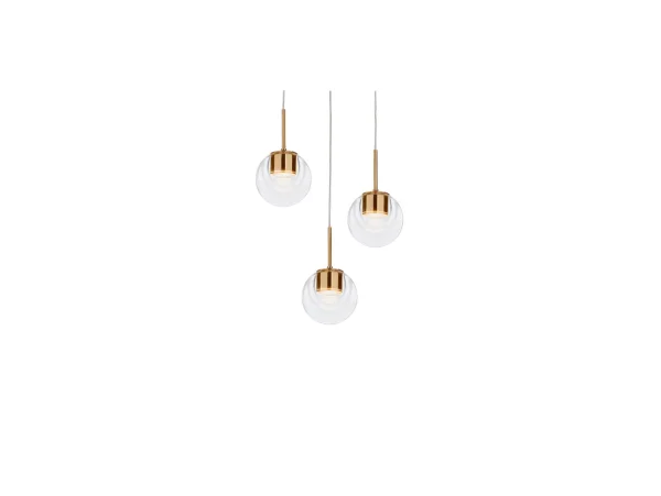 KDLN - Dew 3 Hanglamp Brass KDLN