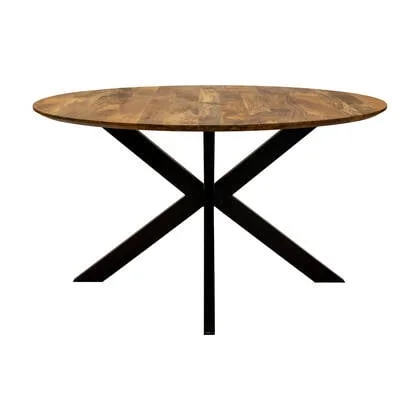 Kick eettafel Jake - 140cm - Bruin
