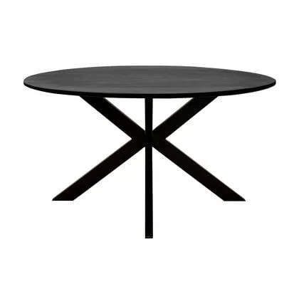 Kick eettafel Jake - 140cm - Zwart