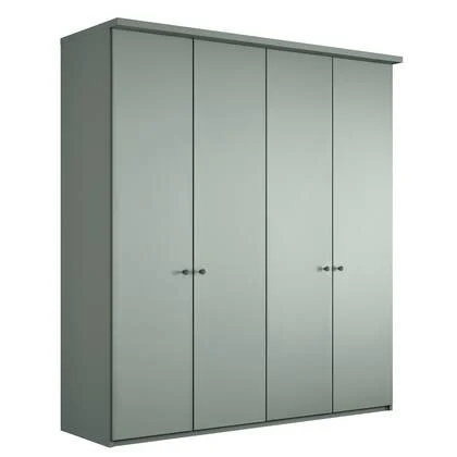 Kledingkast Menta - Groen - Spaanplaat