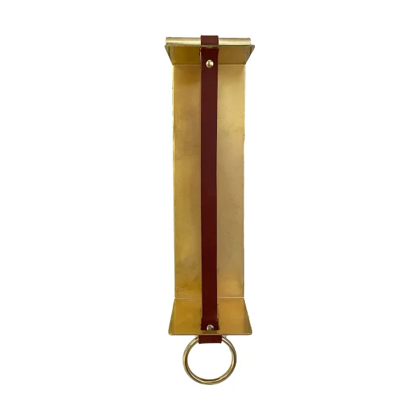 KLONG Strapp wandplank 10x33 cm Brass