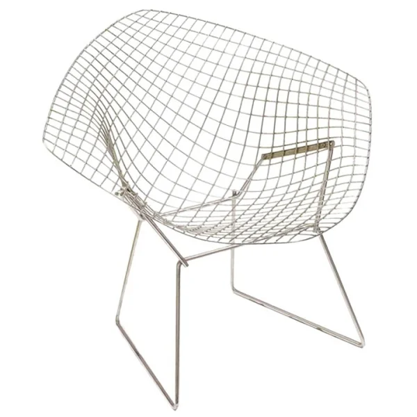 Knoll International Bertoia Diamond Fauteuil Indoor - Chroom