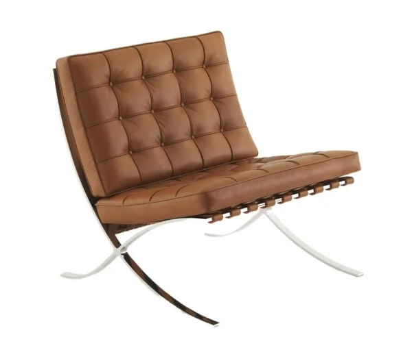 Knoll International Mies van der Rohe Barcelona Fauteuil - Venezia - cognac - Relax