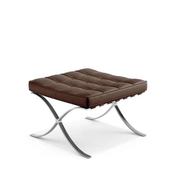 Knoll International Mies van der Rohe Barcelona Ottoman - Volo Coffee-Bean - bruin - Relax