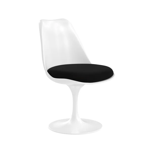 Knoll International Saarinen Tulip Stoel - wit - Tonus 4 (128) - black
