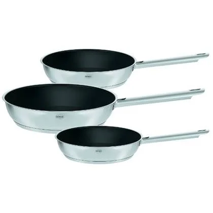 Koekenpannen, Set van 3 Stuks, 20 cm, 24 cm, 28 cm, ProPlex Non-Stick