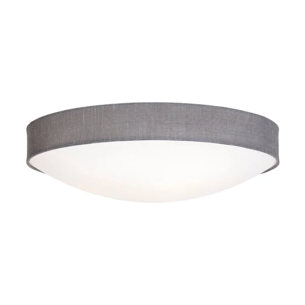 Konsthantverk Kant plafonnière Ø55 cm Grey-white