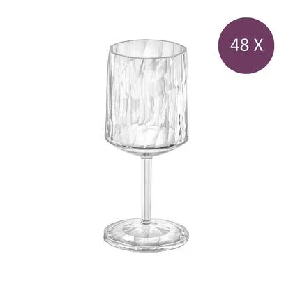 Koziol - Superglas Club No. 09 Wijnglas 200 ml Set van 48 Stuks