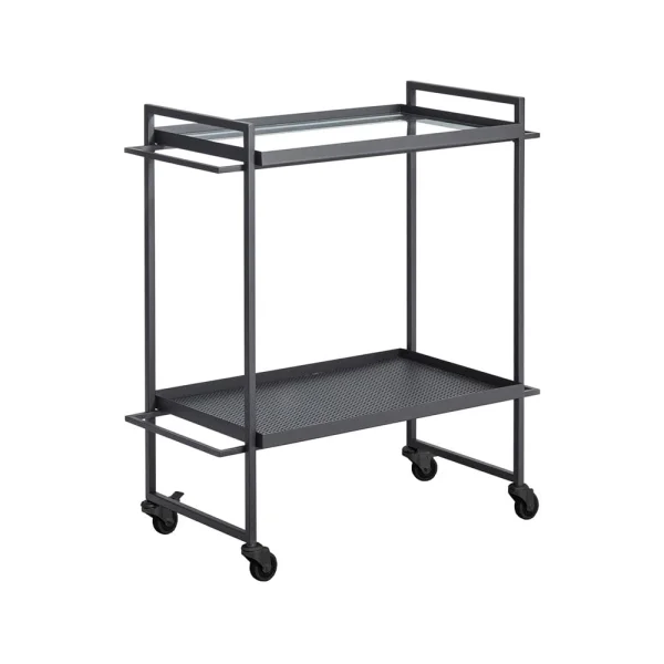 Kristina Dam Studio Bauhaus serveertrolley black