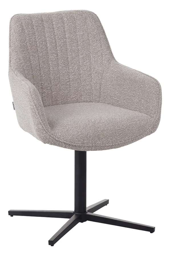 LABEL51 Eetkamerstoel Mira Bouclé - Naturel