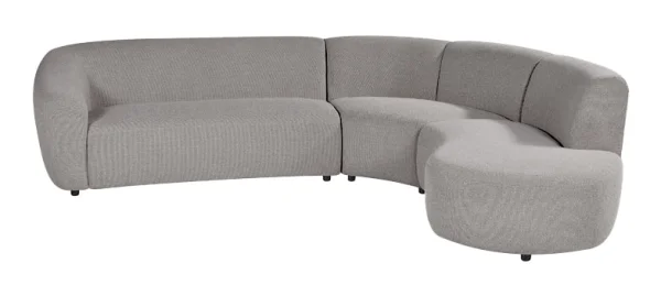 LABEL51 Hoekbank Florence Rechts, Bouclé - Mushroom