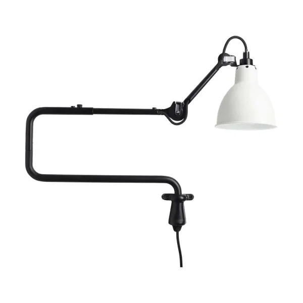 Lampe Gras - 303 Wandlamp Zwart/Wit Lampe Gras