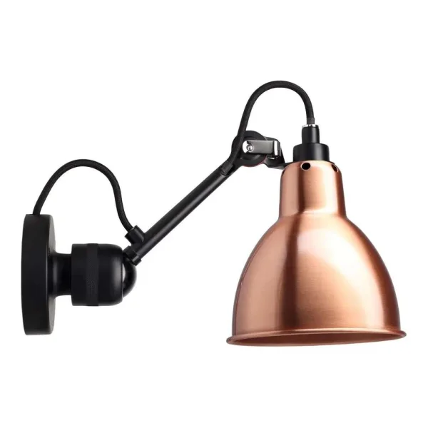 Lampe Gras - 304Sw Wandlamp Zwart/Koper/Wit Lampe Gras