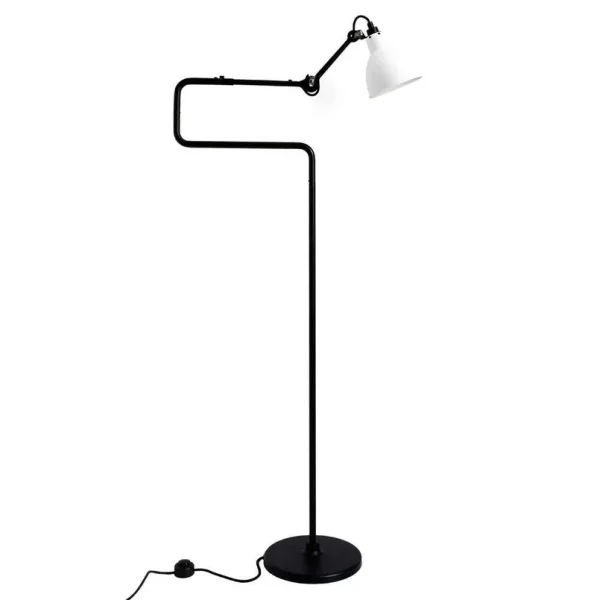 Lampe Gras - 411 VloerLamp Zwart/Wit