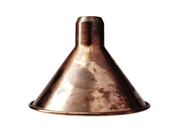 Lampe Gras - Scherm Large Conic Ø260 Raw Copper Lampe Gras