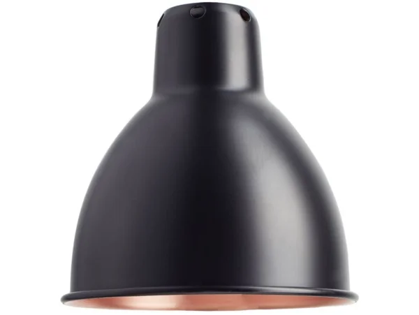 Lampe Gras - Scherm Large Round Ø170 Black/Copper Lampe Gras