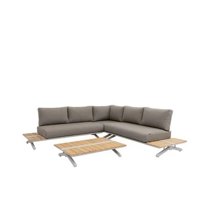 Lanterfant Loungeset Noah | Aluminium | Beige | 6 personen