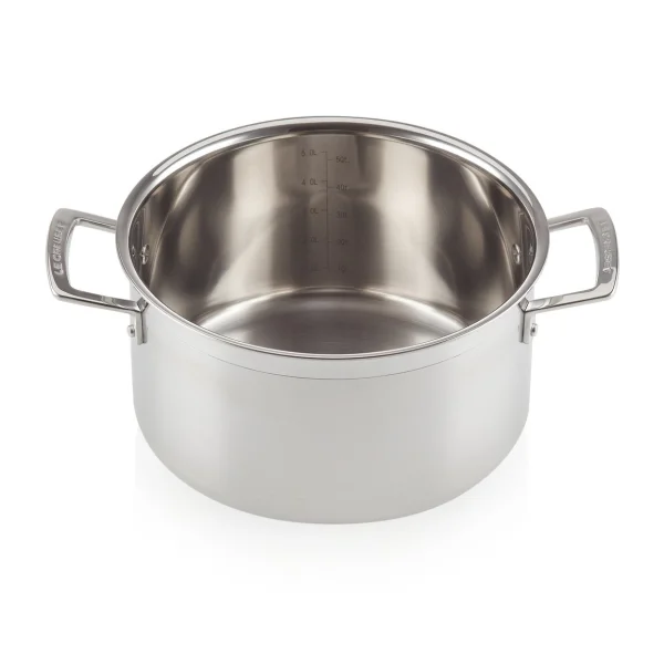 Le Creuset Le Creuset 3-Ply braadpan met deksel 6 l