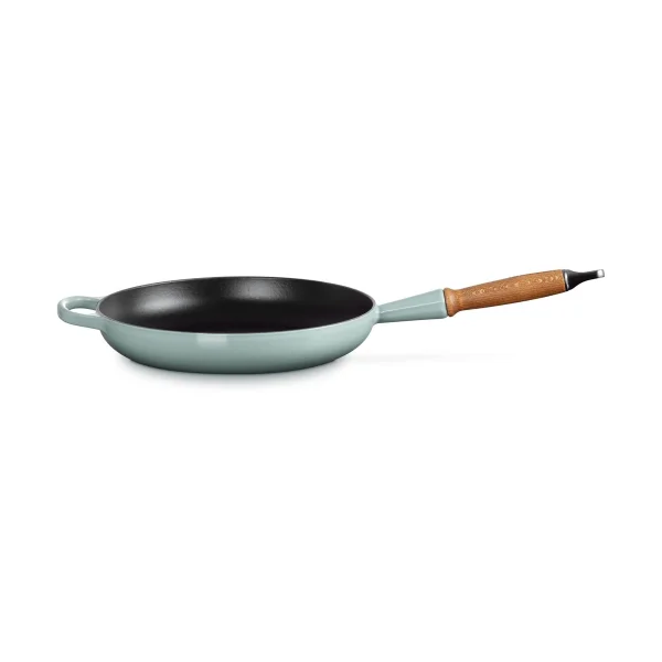 Le Creuset Le Creuset Signature koekenpan houten handvat 28 cm Sea Salt