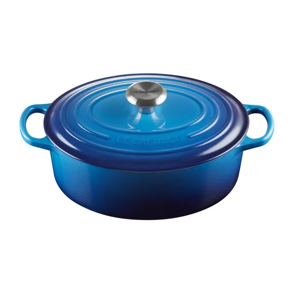 Le Creuset Le Creuset Signature ovale braadpan 4,1 L Azure blue