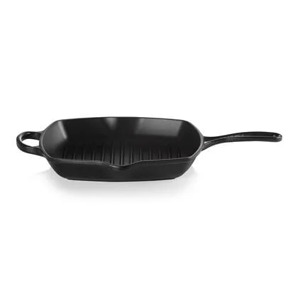 Le Creuset Signature Grillpan - Mat Zwart