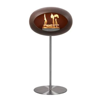 Le Feu Ground Steel - Mocca|Stainless Steel|Stainless Steel - 80cm