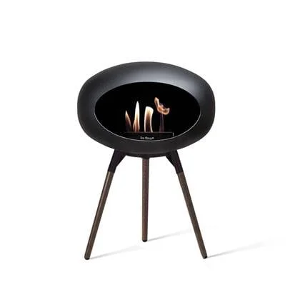 Le Feu Ground Wood - Black|Black|Smoked Oak - 45cm
