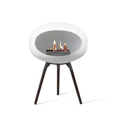 Le Feu Ground Wood - White|Black|Black - 45cm