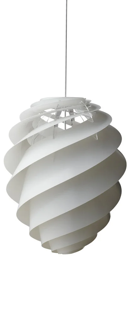 Le Klint Swirl 2 hanglamp - wit - L