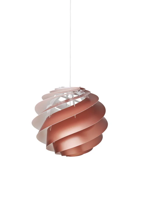 Le Klint Swirl 3 hanglamp - koper - M