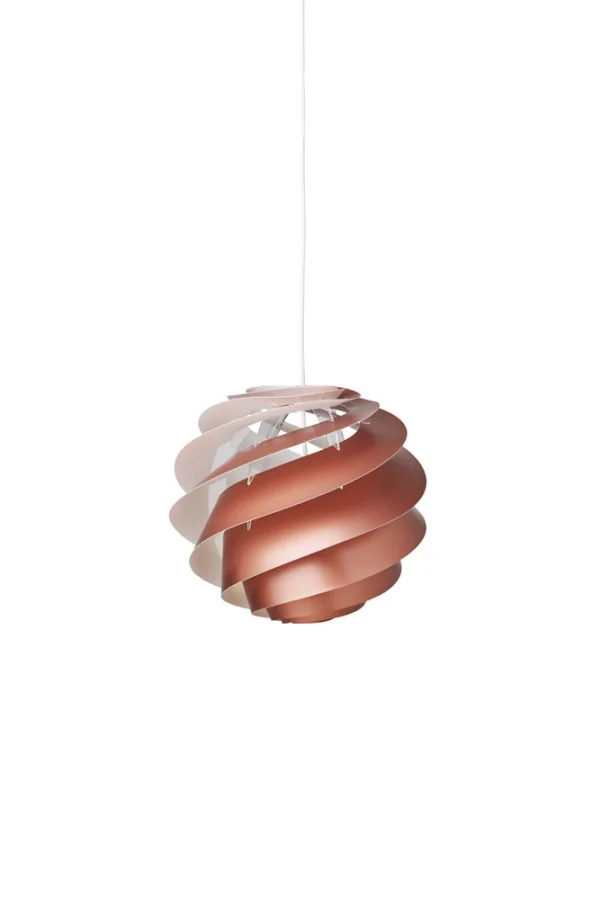 Le Klint Swirl 3 hanglamp - koper - S