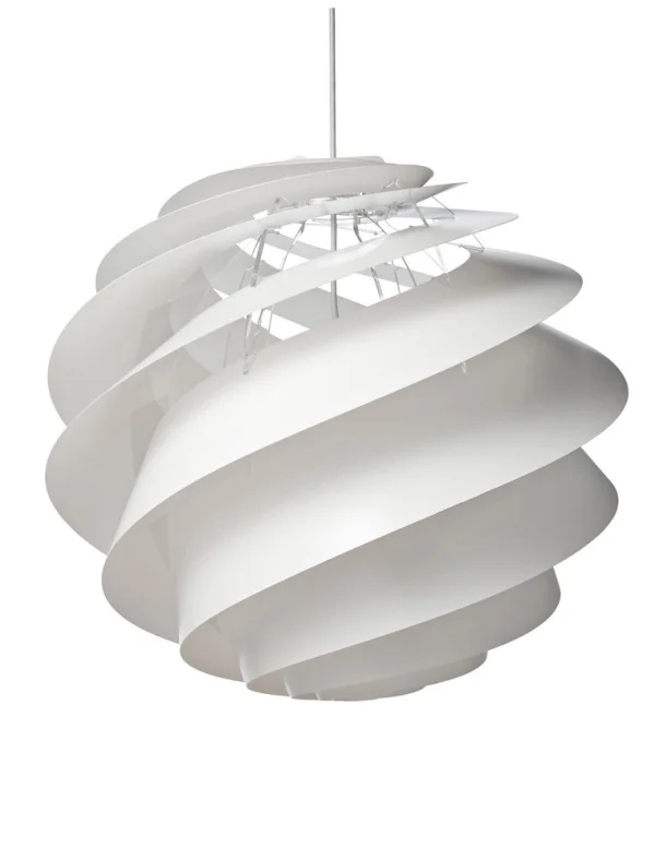 Le Klint Swirl 3 hanglamp - wit - L