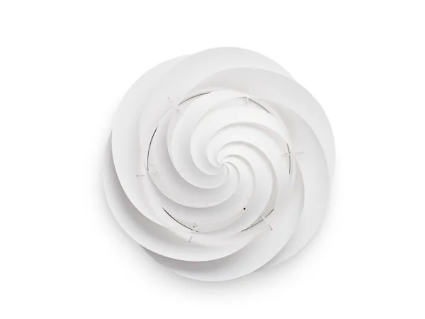 Le Klint Swirl plafond-/wandlamp - wit - M