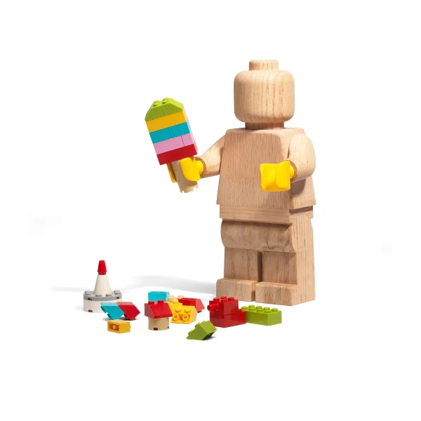 Lego LEGO houten minifiguur Gezeept eikenhout