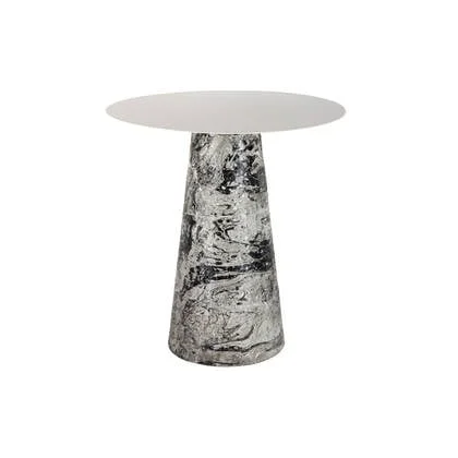 Leitmotiv - Side Table Mosaic Marble High