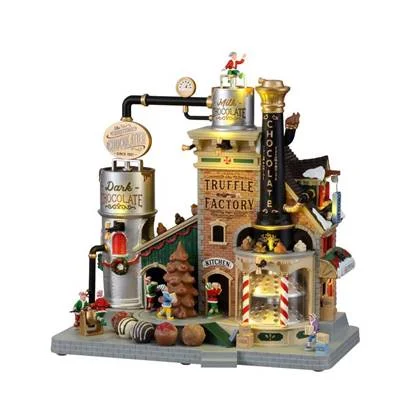 Lemax - &apos;The Christmas Chocolatier Truffle Factory&apos; - Verlichte